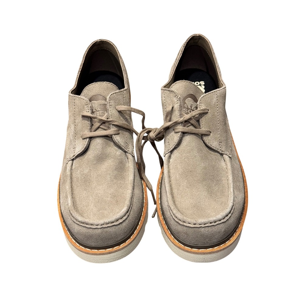 Sorel Mens Slabtown 62'™ Stoic Shoe Moc Toe Oxford Quarry Suede Shoes Size 11
